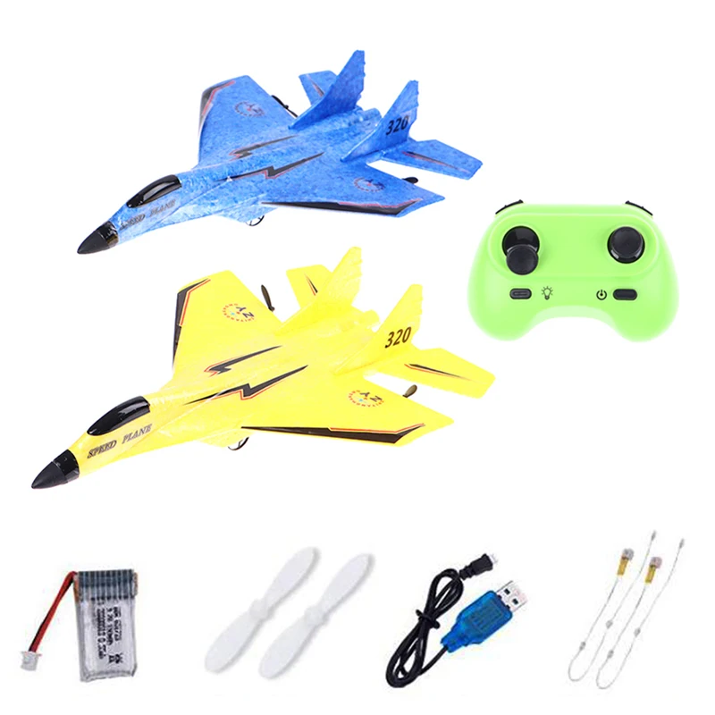 1Set SU-35 RC Airplane 2.4G Remote Control Fighter EPP Foam Toys Kids Gift - £23.07 GBP