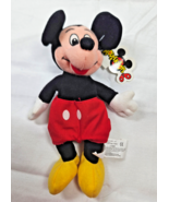 Mousketoys Mickey Mouse 7&quot; Mini Bean Bag Stuffed Plush Collectible Toy w... - $8.95