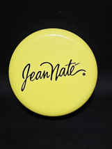 Vintage Jean Nate Body Powder Yellow Signed With Puff 6oz Original - $29.69