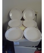 6 Corelle Corning ENGLISH BREAKFAST 10 1/4” Dinner Plates (Set of 6) - £19.06 GBP