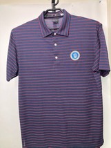 Dunning Golf Navy Blue Polo Men’s Large Shirt Presidential Cape Arundel Golf - £21.81 GBP