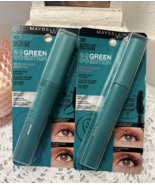 (2) Maybelline Green Edition Mega Mousse Volume Mascara-001 Blackest Black - €8,55 EUR