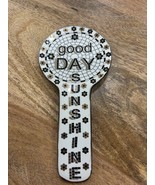 ANTHROPOLOGIE BISTRO TILE SPOON REST GOOD DAY SUNSHINE MOSAIC GOLD/BLACK... - $67.54 CAD