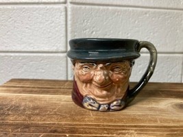Royal Doulton Toby Mug 2 1/4&quot; TONY WELLER Old Man with Hat Vintage English Cup - £5.68 GBP