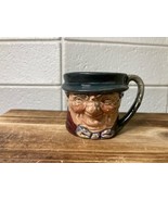 Royal Doulton Toby Mug 2 1/4&quot; TONY WELLER Old Man with Hat Vintage Engli... - £5.68 GBP