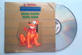 From Pluto With Love Walt Disney Cartoon Classics Laserdisc (1985) NM - £6.23 GBP