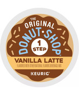 ORIGINAL DONUT SHOP ONE STEP VANILLA LATTE KCUPS 10CT - $17.99