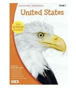 Discovery Workbook United States for 1st Grade Summer Education NEW Free... - £7.10 GBP