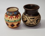 Vintage NORTH AMERICAN INDIAN Art Pottery Vase Pitcher Jug - UNKNOWN MAK... - £23.70 GBP