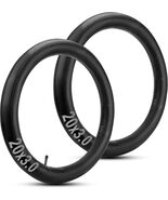 Heavy Duty 20x3.0 Bike Inner Tubes with Schrader Valve - Thicker Butyl R... - $422.84 MXN