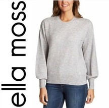 Ella Moss Women&#39;s Puff Sleeve Sweater - £14.85 GBP