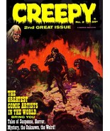 Comic Book Poster - Creepy #2 (1965) Canvas Art Poster 18x24 - £25.02 GBP