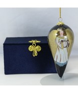 Li Bien Hand Painted Ornament 1999 Angel Tear Drop With Box &amp; Card 4.5&quot; ... - £26.78 GBP