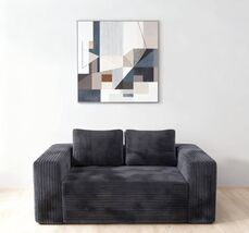 Cloud Loveseat Sofa in a Box - Comfy 2-Seater Corduroy Couch - $251.99