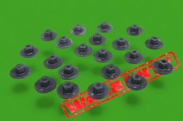 Genuine mercedes under floor liner cover hardware PLASTIC 10mm nut lot s... - $643.13 MXN