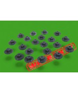 Genuine mercedes under floor liner cover hardware PLASTIC 10mm nut lot s... - $643.25 MXN