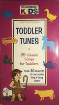 Toddler Tunes 25 Classic Songs VHS-TESTED-RARE Vintage COLLECTIBLE-SHIPS N 24HRS - £34.96 GBP