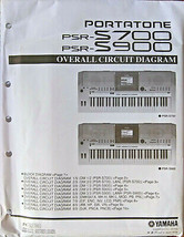 Yamaha PSR-S700 PSR-S900 Keyboard Original Overall Circuit Diagram / Sch... - £31.14 GBP