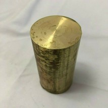 CA360 BRASS SOLID ROUND ROD 1-5/8&quot;x4 3/8&quot; New Lathe Bar Stock 1.625&quot;x 4.... - $21.73