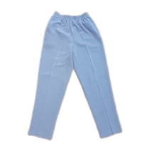 BonWorth Pull On Elastic Waist Sky Blue Pants ~ Sz S ~ High Rise ~ 29.5&quot; Inseam - £17.64 GBP