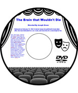The Brain that Wouldn&#39;t Die 1962 DVD Movie Horror Jason Evers - listed a... - $6.82 CAD