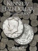Kennedy Half Dollar Coin Folder Album #3, Starting 2000 by H.E. Harris - £7.43 GBP