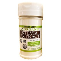 Trader Joe’s Organic Stevia Extract Calorie-Free Sweetener, 1 Oz, 630 Se... - $274.35 MXN