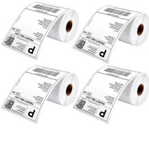 2 Rolls 4x6 Direct Thermal Shipping Labels for DYMO 4XL Printer 220 Label Roll - £10.86 GBP