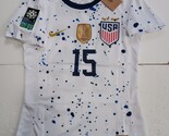 Megan Rapinoe USA USWNT 2023 World Cup 4 Star White Home Womens Soccer J... - $65.00