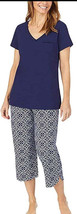 Carole Hochman Ladies 2-Piece Cotton Pajama Set for Women - £17.05 GBP