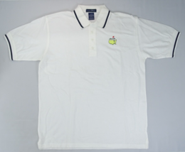 Vintage Cumberland Bay Sz XL Master&#39;s Golf Polo Mens Sports Augusta White - $23.70