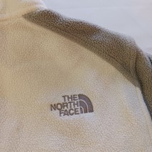 The North Face Full Front & Pocket Zippers Women's White & Gray Jacket Size SP image 3