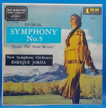 Enrique Jorda New Symphony Orchestra LP DVORAK Symphony 5 The New World ... - £5.44 GBP