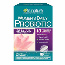 trunature Women&#39;s Daily Probiotic, 90 Vegetarian Capsules - £24.74 GBP