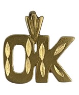Unisex Charm 14kt Yellow Gold 463913 - $93.72 CAD
