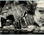 RPPC Native Americans at Baby Grand Piano Lower Wisconsin Dells WI Postc... - £5.41 GBP
