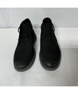 Cole Haan Men&#39;s Sz 8.5 M Grand Plus Black Leather Chukka Boots Style C36921 - $46.20 CAD