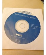 NEW-DELL DOCUMENTATION PC CD-ROM FOR MODEL # E1704FPT COLOR MONITOR RARE - £9.29 GBP