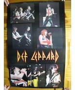 Def Leppard Promo Poster Mutiple Band Shots Vintage - $188.15 CAD