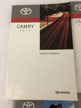 2011 Toyota Camry Owners Manual Maintenance Guide Rights Notification Reference - £23.69 GBP