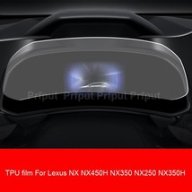 Tempered gl screen protector For  NX NX350 NX450H NX250 NX350H 2022 car infotain - £30.58 GBP