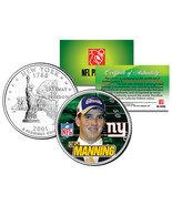 ELI MANNING * Draft Pick * Colorized New York Statehood U.S. Quarter Coin ROOKIE - £6.73 GBP