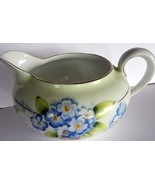 Bavaria Studio Hand Painted Creamer Blue Floral Gold Trim Rosch Vintage ... - £8.79 GBP