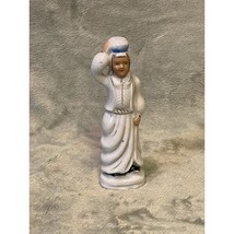 Vintage Handpainted Porcelain Figure w/24K Gold Accents (Made in Occupied Japan) - $15.84