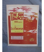 Antique 1900s &quot;The Sun Dance&quot; Sheet Music #219 - £15.57 GBP