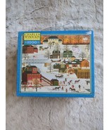 Charles Wysocki Milton Bradley Jigsaw Puzzle Cider Brook Farms Ice Compa... - £26.13 GBP
