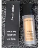 bareMinerals Original Liquid Mineral Foundation 1 oz Tan Nude 17 EXP 23OC - $247.32 MXN