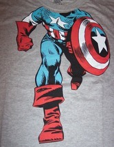 Captain America Marvel Comics Costume T-shirt Large New w/ Tag The Avengers - £15.64 GBP