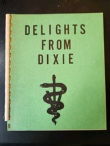 Delights From Dixie Cookbook lsu auxiliary veterinary med louisiana stat... - $24.18