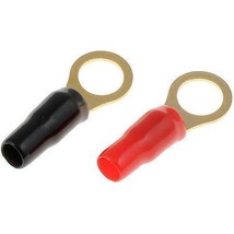 Dorman Conduct-Tite Gold Plated 8 Gauge 3/8&quot; Ring Terminals, 2 packs of 8 - $23.75